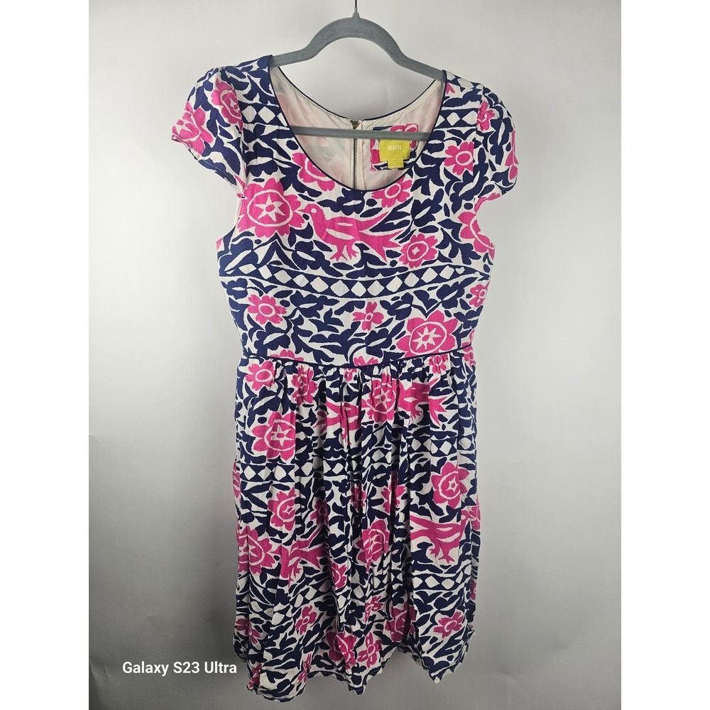 Maeve, sz8, multicolor dress with dual pockets, women's